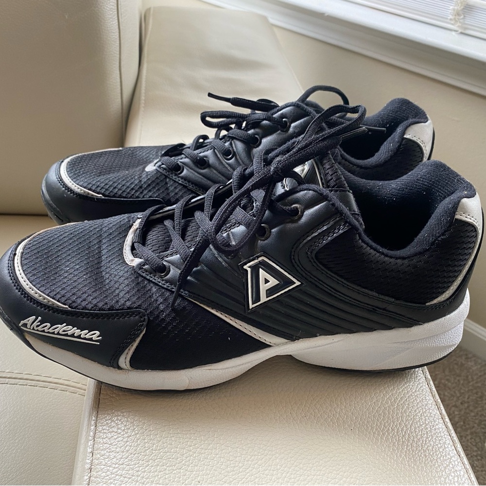 Black Athletic Softball Men's Shoes
